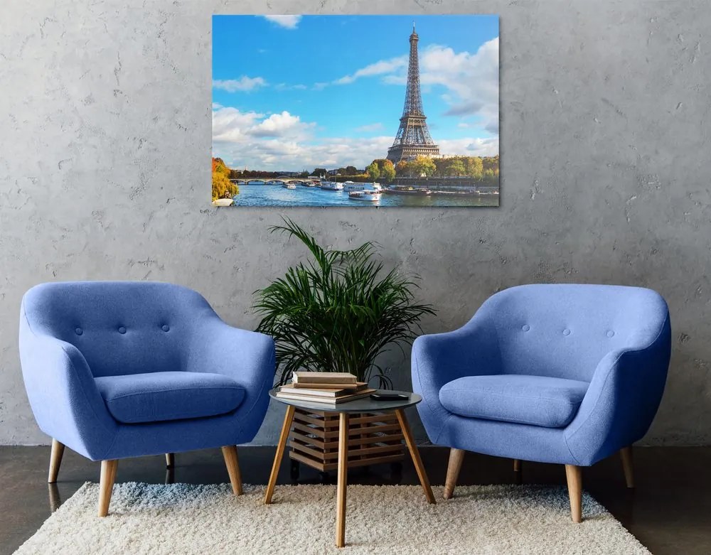 Stampa su tela – Splendido panorama di Parigi