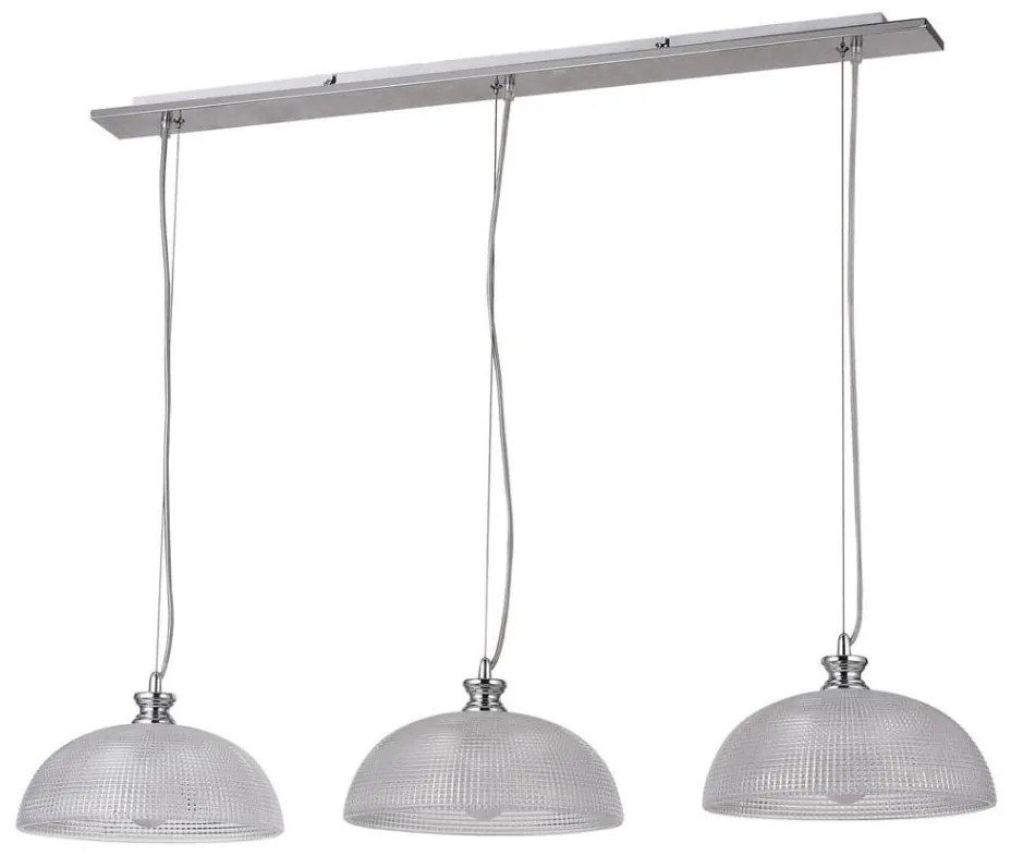Rabalux 5460 - Lampadario a sospensione con filo PETRINA 3xE27/40W/230V