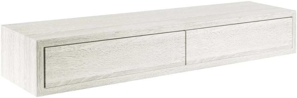 Mensola a muro Domino rettangolare in mdf L 88.2 x P 20 cm