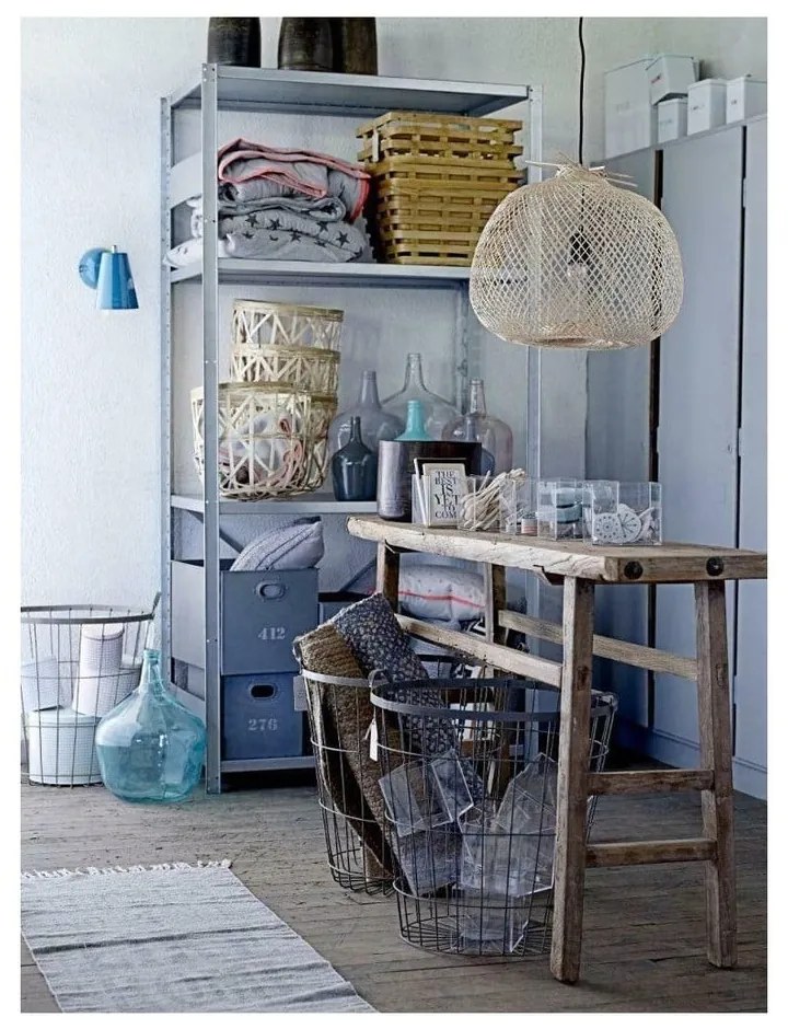 Lampadario a sospensione colore naturale con paralume in bambù ø 42 cm Rodi - Bloomingville