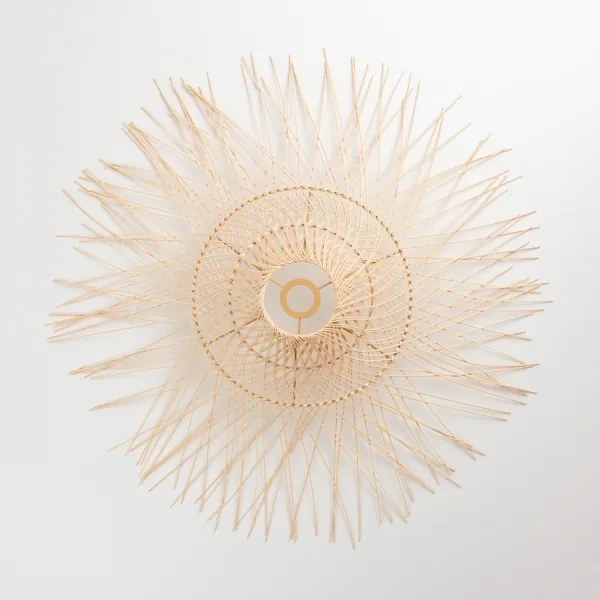 Brilagi - Lampadario LED sospeso a cavo CERIA BOHO 1xE27/40W/230V Ø 70 cm in bambù