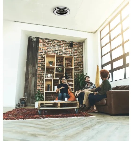 Kanlux 38033-LED Lampada ventilata PLAVE 48W/230V 3000/4000/6500K +DO