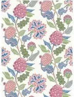 Osborne & Little Tapete Cynara - Raspberry/ Cobalt