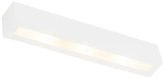 Applique moderna bianca 3 luci - Tjada Novo