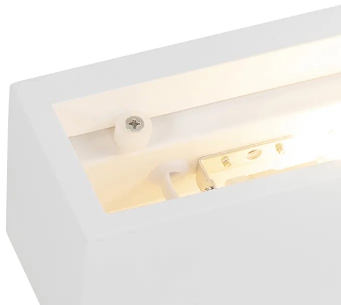 Applique da parete moderna bianca - Santino Novo