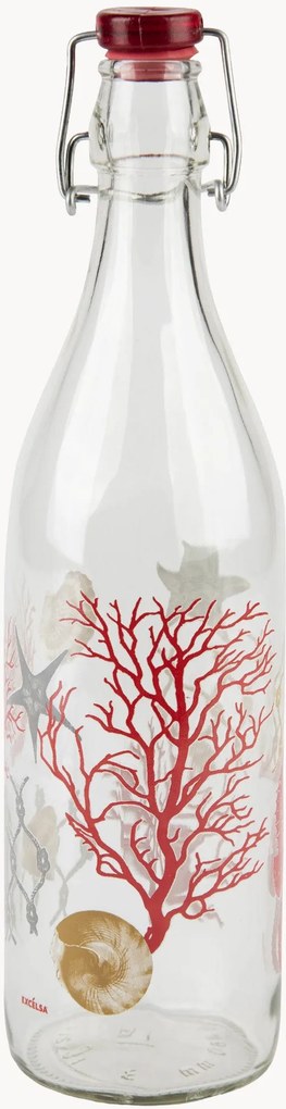 Bottiglia acqua in vetro Coral, 1 L
