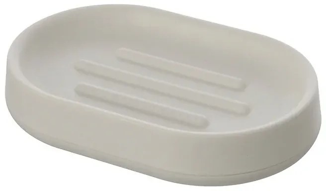 Piattino porta sapone Moderno In Plastica Bianco Da Appoggio