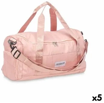 Borsa da Viaggio Rosa 46 x 25 x 28 cm (5 Unità)