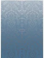Damast Tapete St. James Park von Little Greene - Cobald Fade