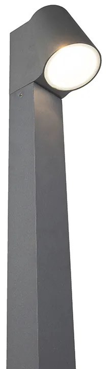 Lampada da terra da esterno moderna antracite con LED inclusa - Uma