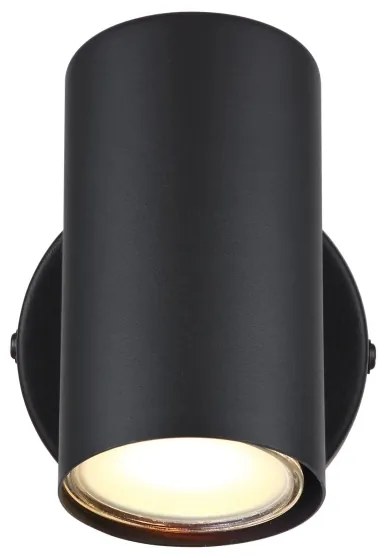 Globo 57914-1 - Faretto da parete ALLVI 1xGU10/25W/230V nero