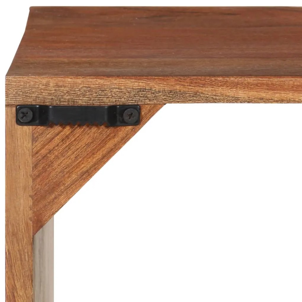 Mensola 40x30x40 cm in legno massello di acacia