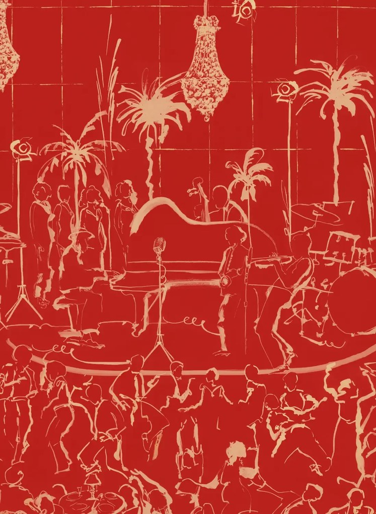 Mindthegap Carta da parati The Club - WP20885