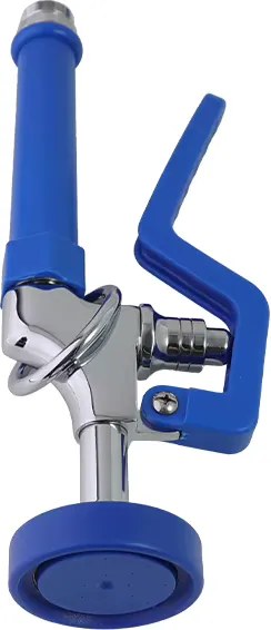 Rubinetto da cucina a parete ELITE EDITION PRO1815, cromato lucido con doccetta estraibile