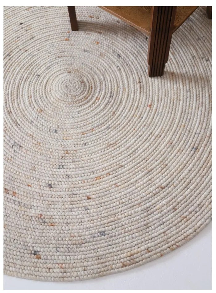 Tappeto per bambini crema ø 140 cm Neethu Avoine - Nattiot