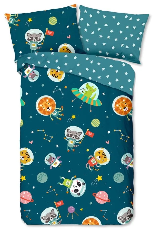 Biancheria da letto per bambini in cotone per letto singolo 140x200 cm - Good Morning