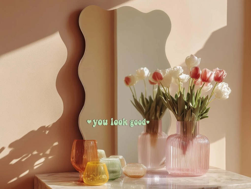 Adesivo per specchio S12 – You look good