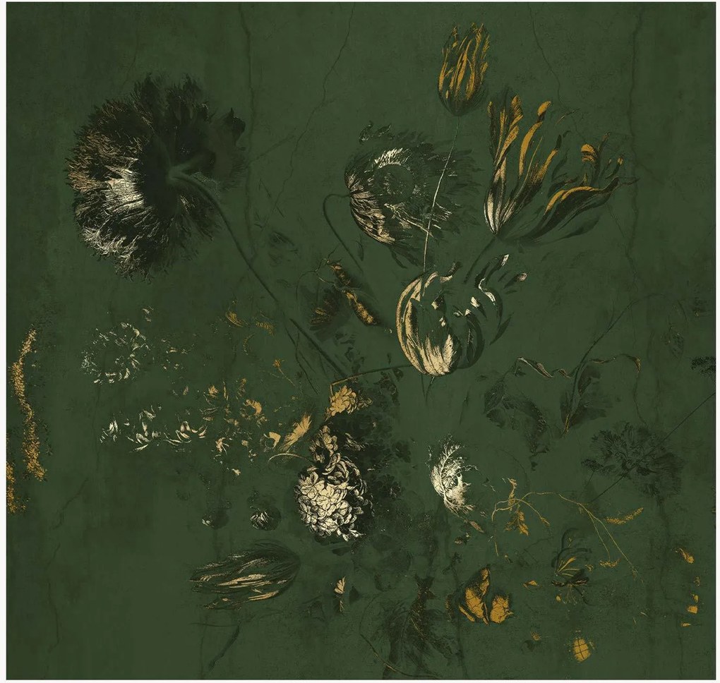 Carta da parati Frans Uyterlinde - Fresco Flowers