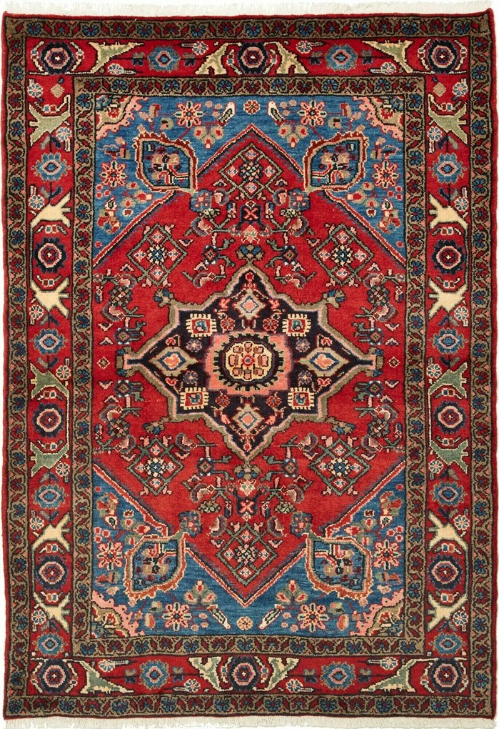 Hamedan Tappeto persiano 110 x 160 (Iran) Annodato A Mano