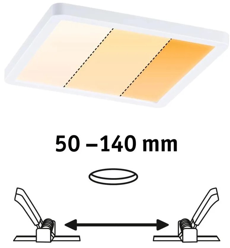 Paulmann 92993 - LED/13W IP44 Plafoniera ad incasso per bagno AREO 230V