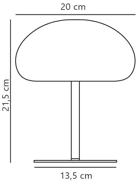 Nordlux - Lampada da tavolo LED dimmerabile SPONGE LED/4,8W/3,7V IP65