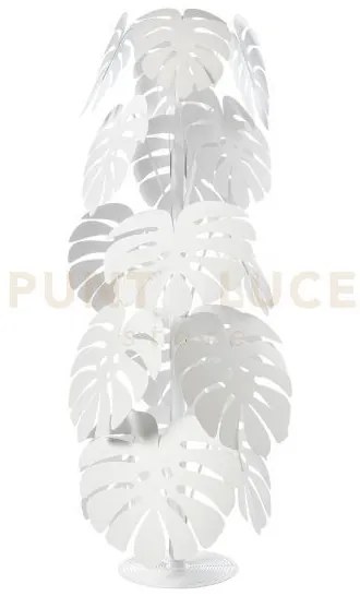 Pianta decorativa moderna monstera grande bianco