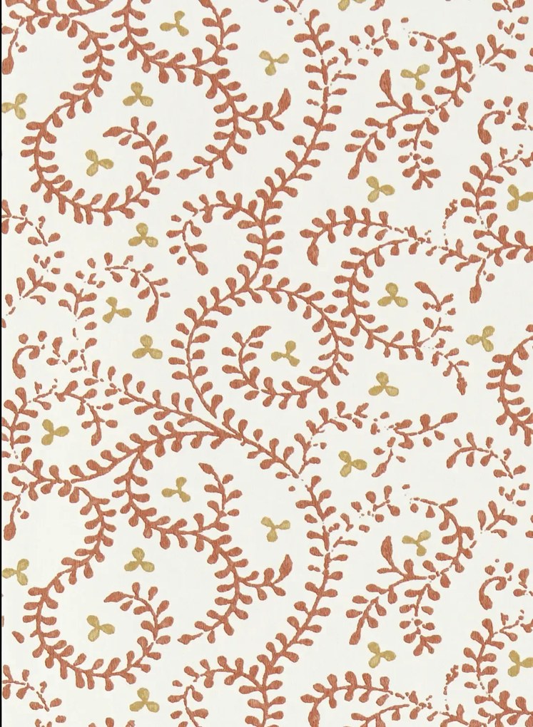 Clarke & Clarke Carta da parati Buta - Spice