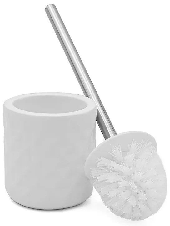 Scopino wc bianco da appoggio in ceramica Cristal