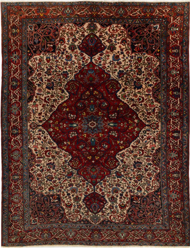 Bakhtiar Tappeto persiano 320x420 (Iran) Annodato A Mano