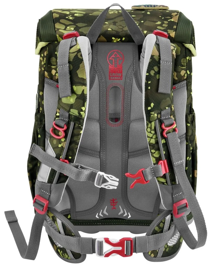 Zaino scuola Step by Step CLOUD, Dino Torex - set 5 pezzi