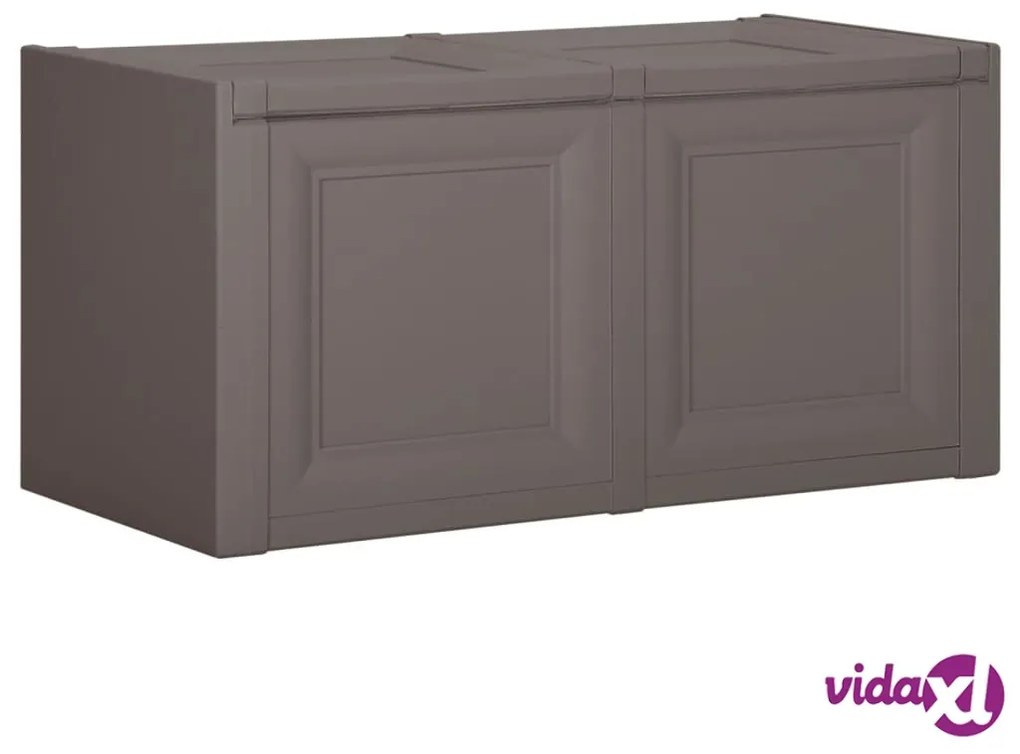 vidaXL Baule per Cuscini Grigio 86x40x42 cm 85 L