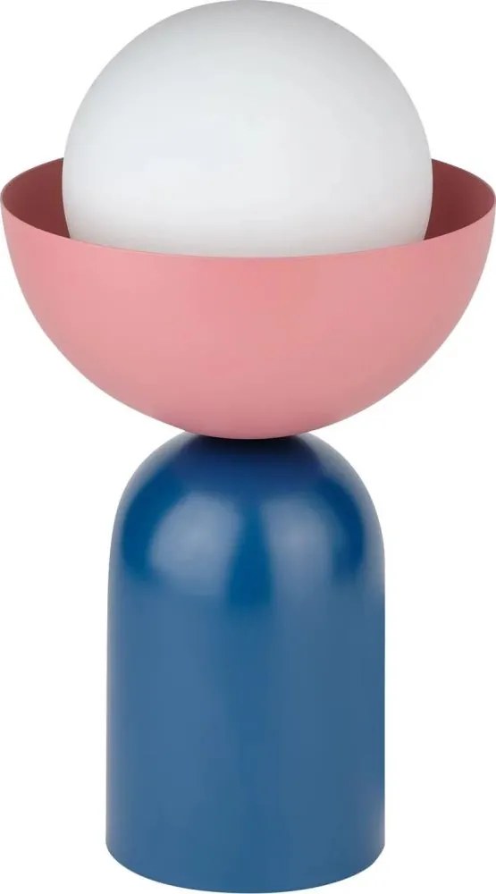 Osram - Lampada da tavolo DECOR BOWL 1xE14/25W/230V blu/rosa