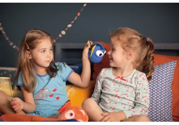 Philips 71768/90/16 - Lampada LED per bambini DISNEY DORY 1xLED/0,3W/3V