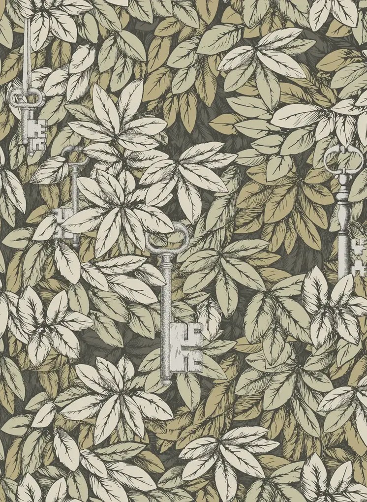 Cole & Son Carta da parati Chiavi Segrete - Gilver/ Gold