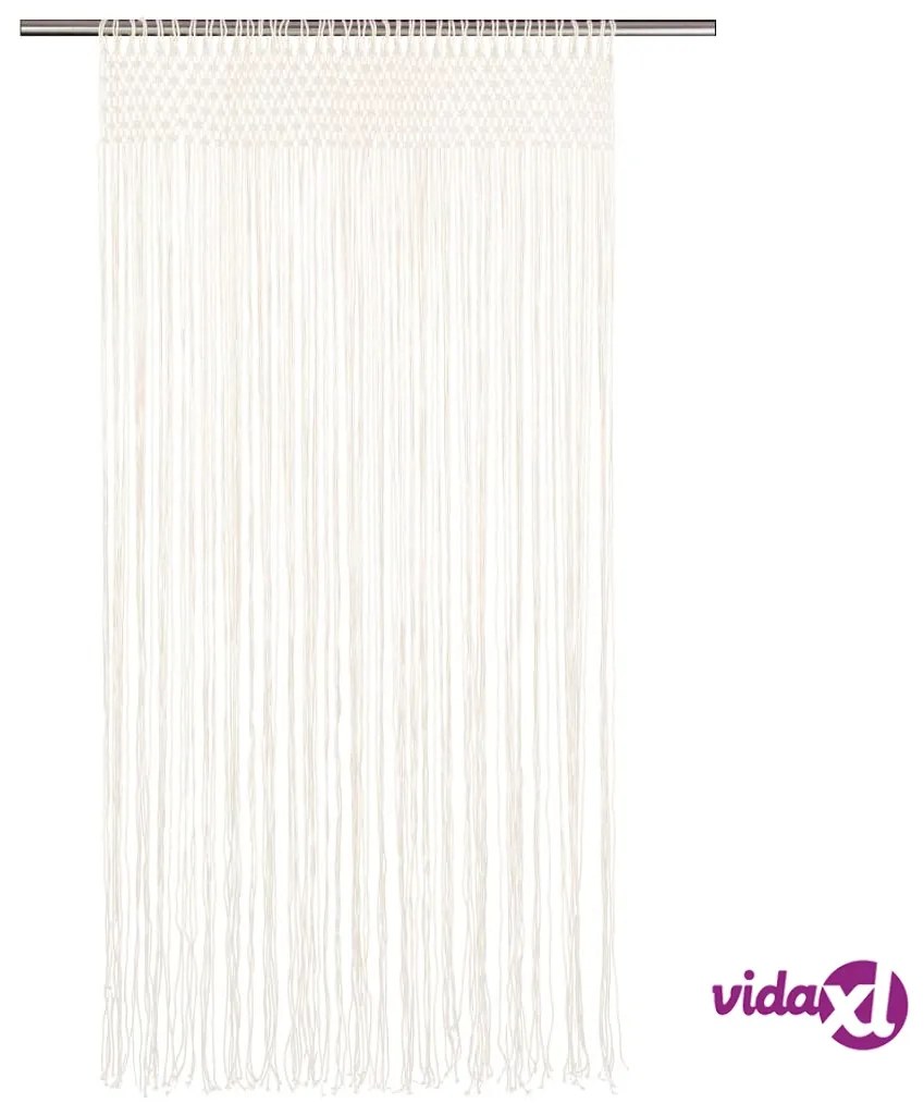 vidaXL Tenda Macramé 140x240 cm in Cotone