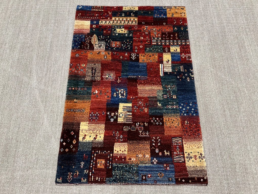 Loribaft Tappeto 90x130 (Iran) Annodato A Mano