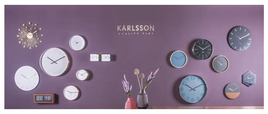 Orologio da parete bianco Charm - Karlsson