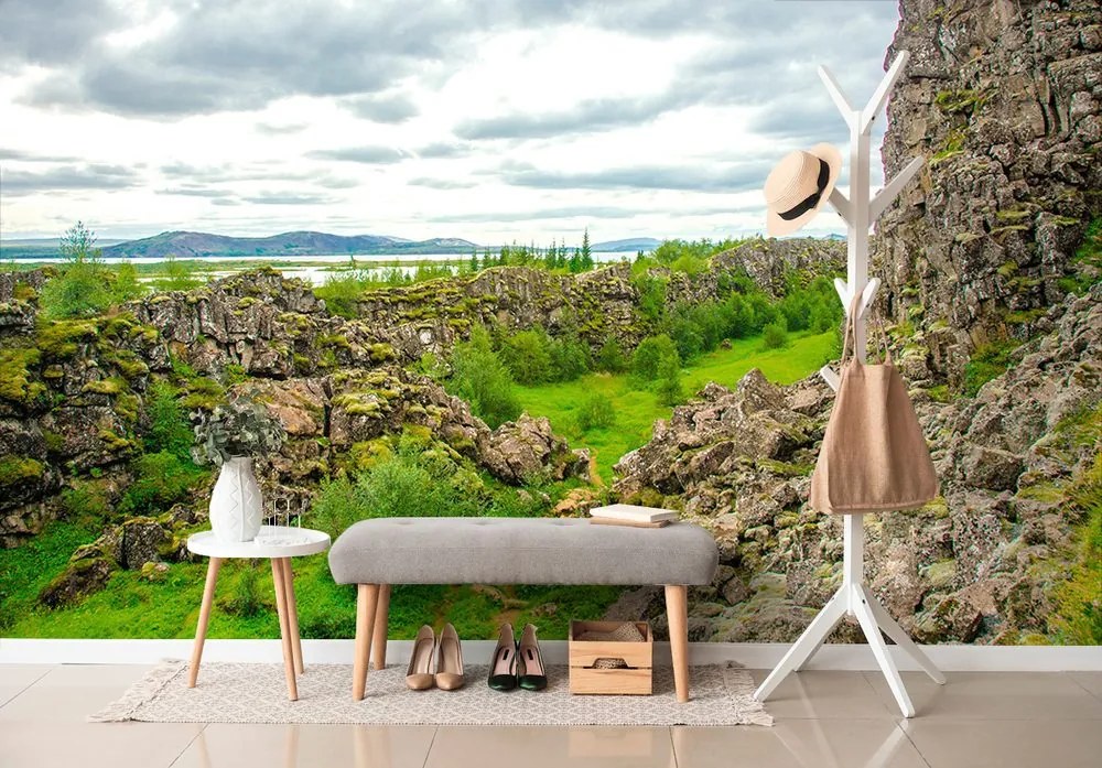 Carta da parati autoadesiva – Parco nazionale Thingvellir