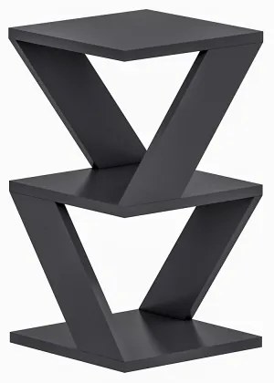 Tavolino ALBENI 50x30 cm antracite