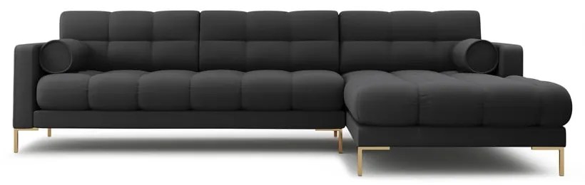 Divano angolare grigio scuro (angolo destro) Bali - Cosmopolitan Design