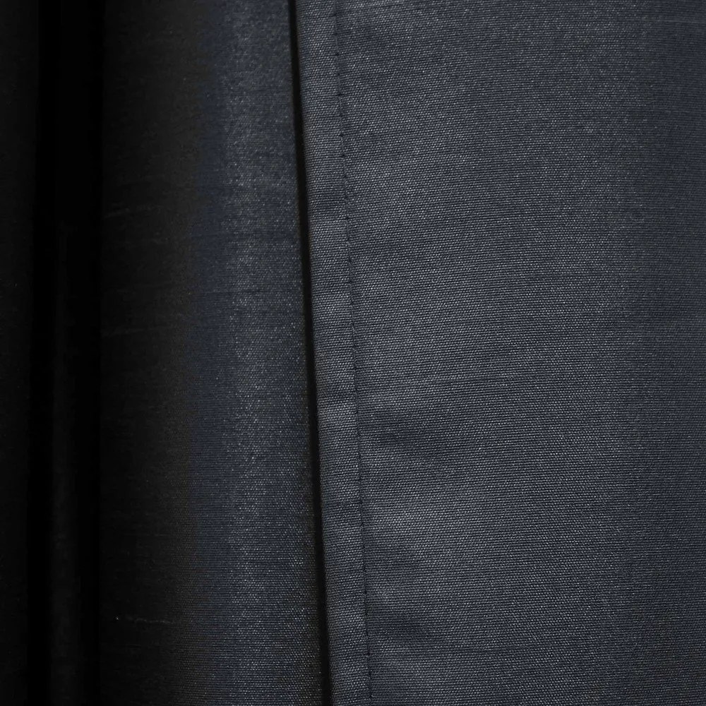 Tenda grigio scuro in microsatinato 140x240 cm Shana – douceur d'intérieur