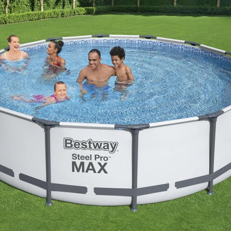 Piscina fuori terra tubolare BESTWAY Steel Pro Max Ø 4.27 m  H 1.1 m