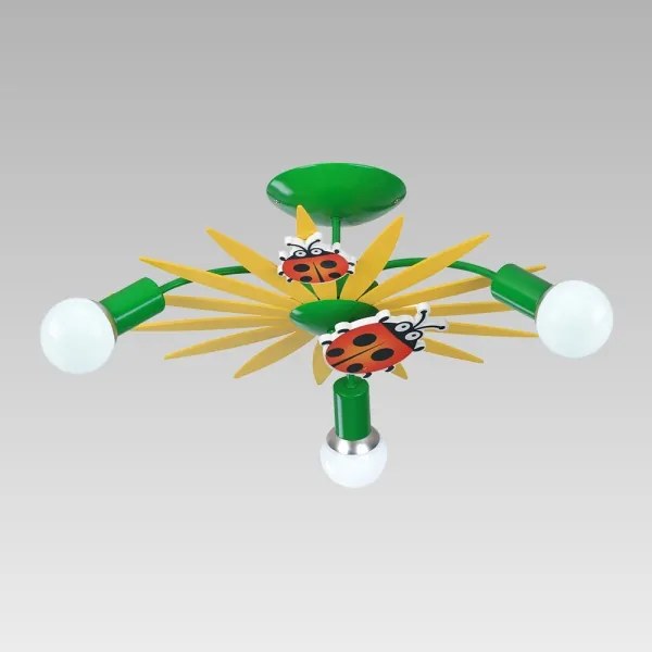 LUXERA 28033 - Plafoniera per bambini QUETT 3xE27/40W/230V