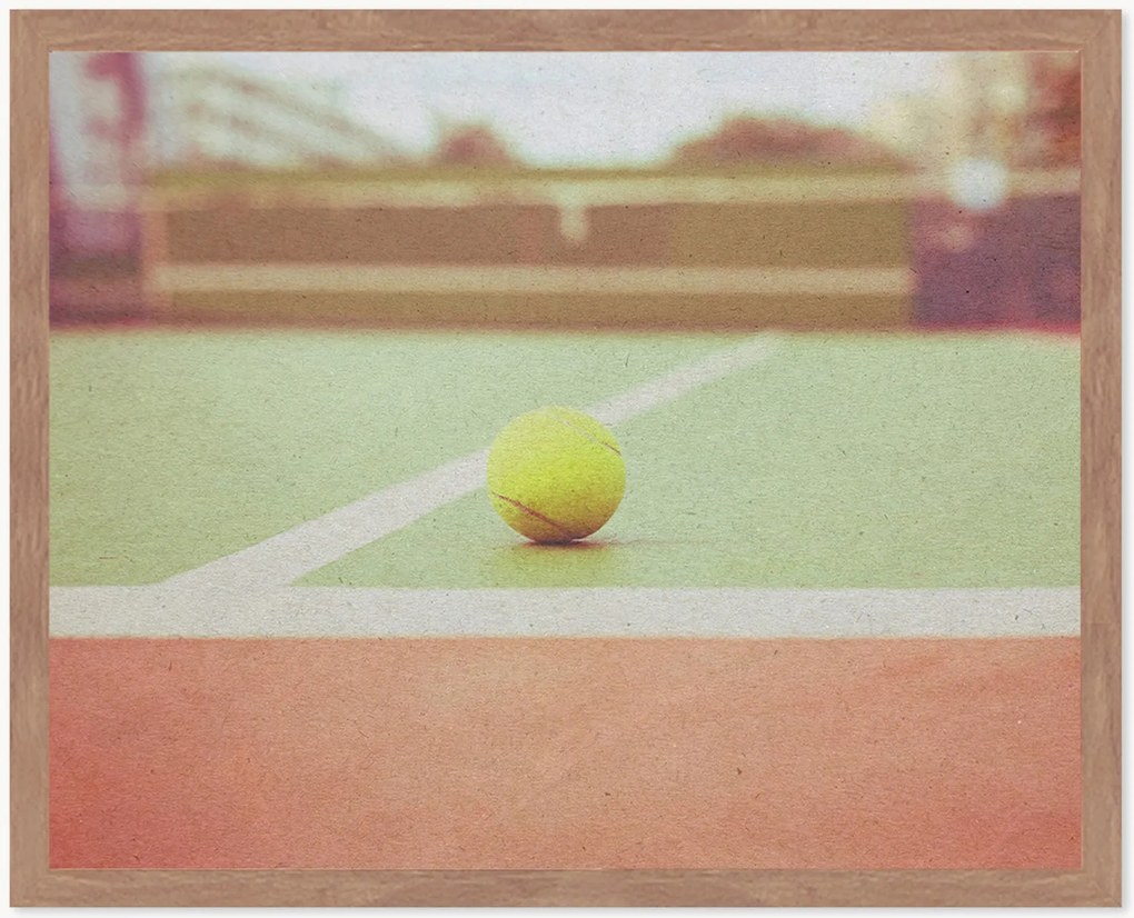 Foto incorniciata Ball on Court, varie misure