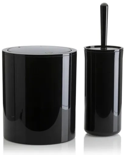 Set da bagno CARMEN 5 pz nero