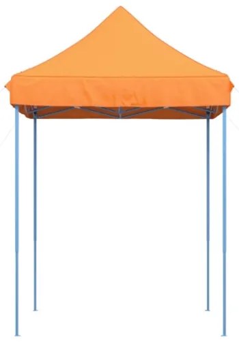 Tenda da Festa Pieghevole Pop-Up Arancione 200x200x306 cm