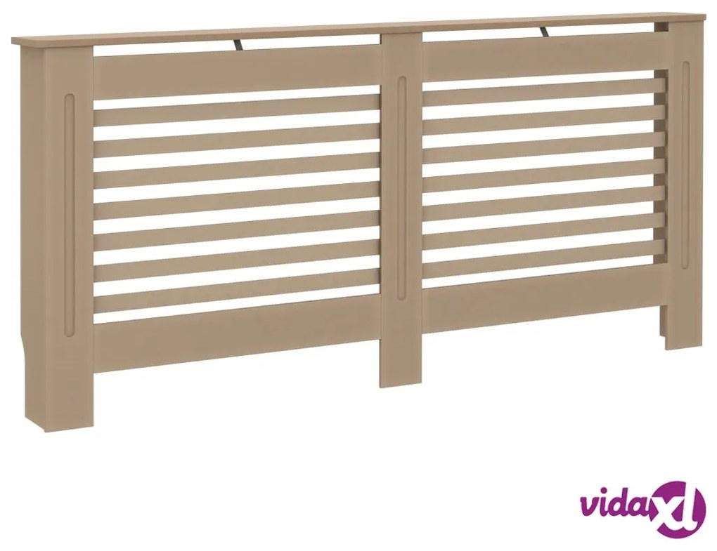 vidaXL Copertura per Radiatore 172x19x81 cm in MDF