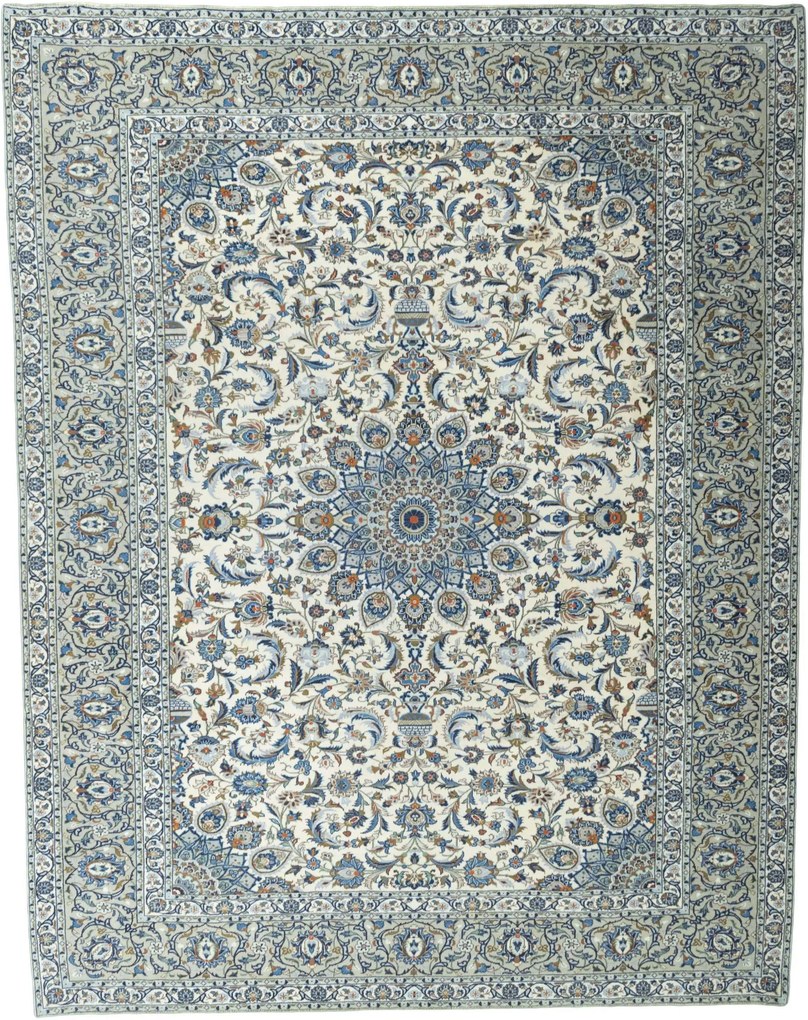 Kashan Tappeto persiano 310x390 Beige (Iran) Annodato A Mano