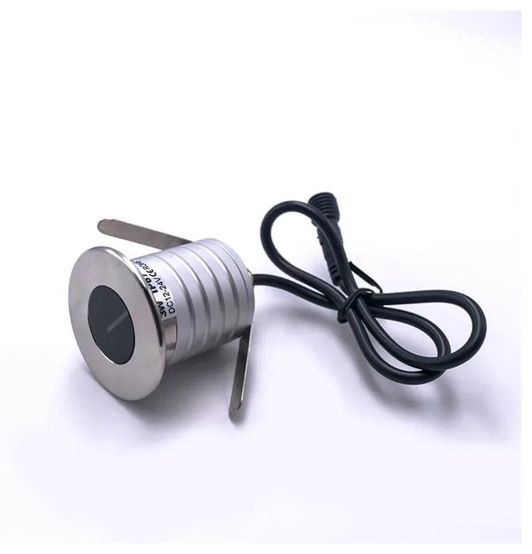 Faretto LED 3W, IP67, 10° Taglio di Luce, Professional Colore Bianco Caldo 2.700K
