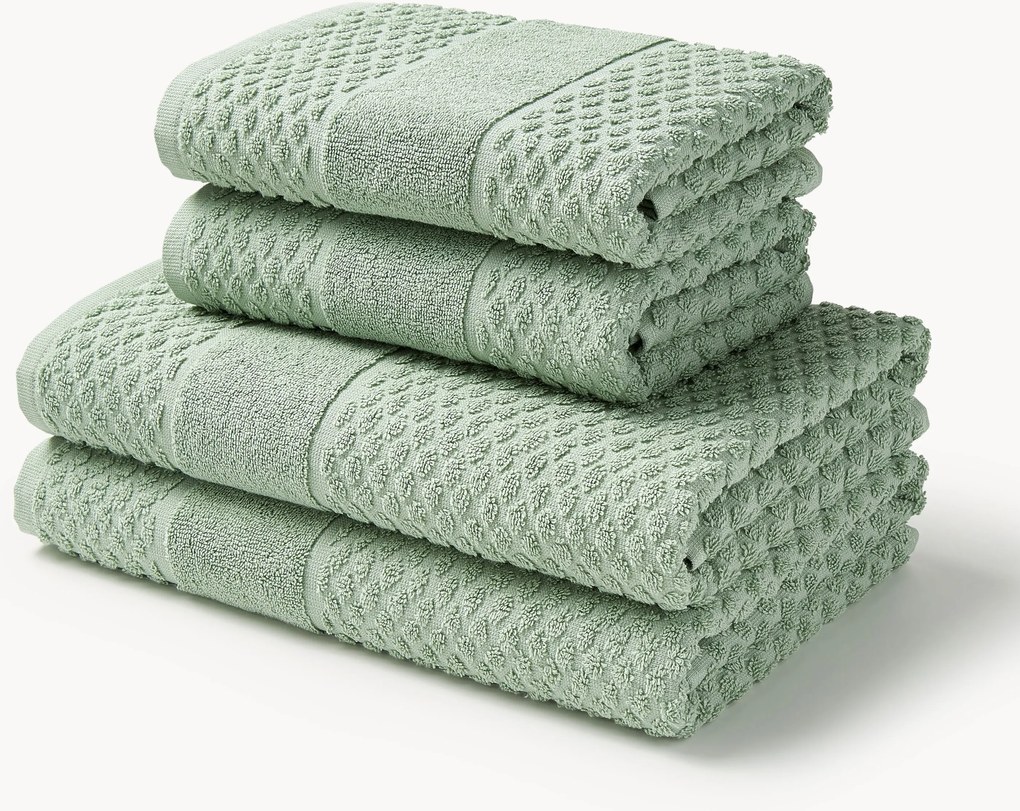 Set di asciugamani Katharina, varie misure